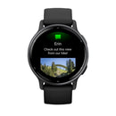 GARMIN vívoactive 5 - Smartwatch - Black Case with Slate Bezel