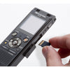 Olympus WS-883 Digital Voice Recorder with USB-A Battery Charging (Black)