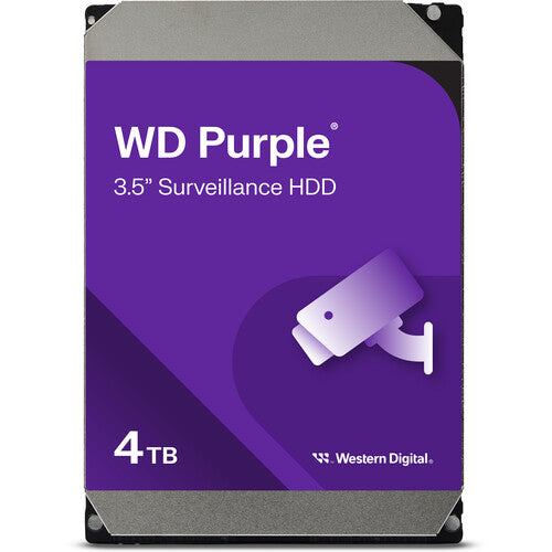 Western Digital 4 TB Purple Surveillance 3.5" Internal Hard Disk Drive