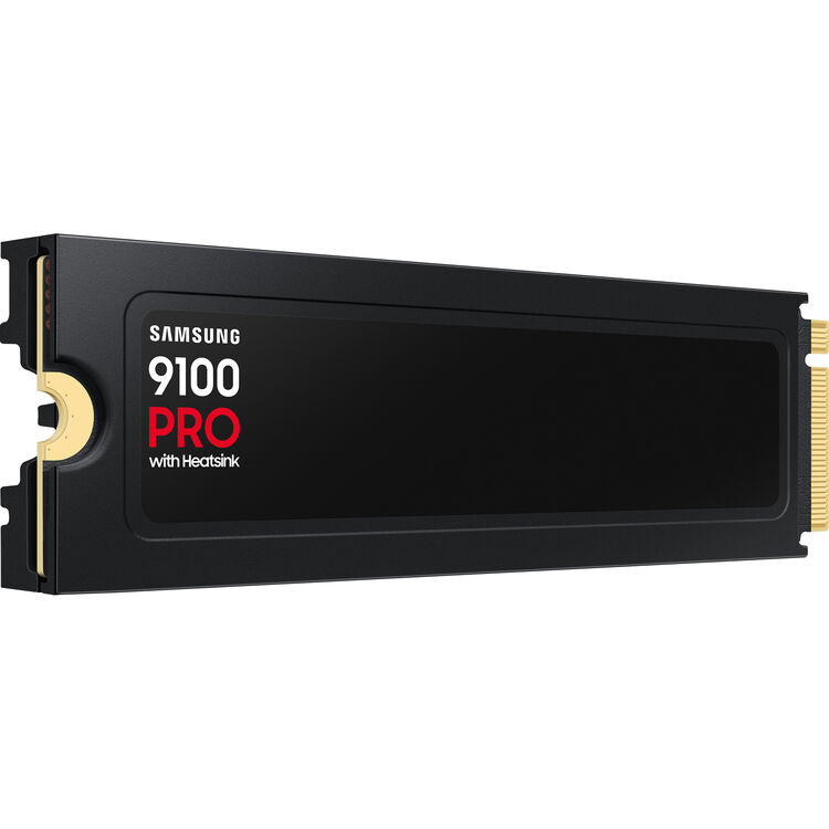 Samsung 9100 PRO PCIe 5.0 M.2 with Heatsink 4TB Internal SSD