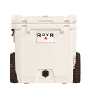 RovR RollR 45 qt. Wheeled Hard Cooler with Telescopic Handle (POWDER)