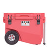 RovR RollR 45 qt. Wheeled Hard Cooler with Telescopic Handle (CORAL)
