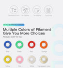 Creality Ender-PLA 3D Printer Filament 1.75 mm 1 KG Spool 3 Packs (White)