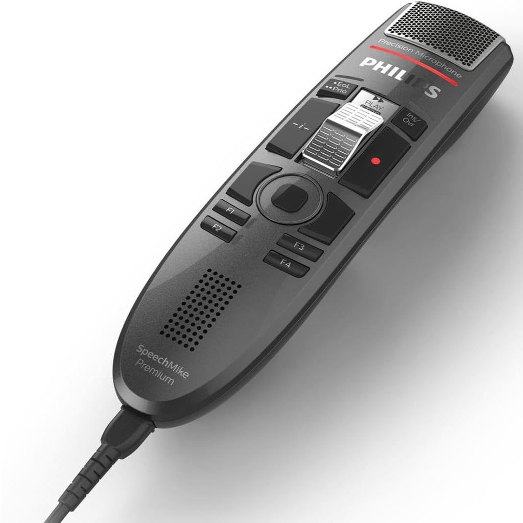 In Tiuch Bar Code Philips SpeechMike Premium Touch Barcode Dictation Microphone (Slide S