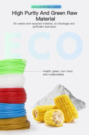 Creality Ender-PLA 3D Printer Filament 1.75 mm 1 KG Spool - 3 Packs (BLACK)