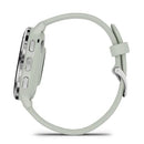 GARMIN Venu 3S Smartwatch Silver Stainless Steel Bezel with Sage Gray Case