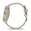 GARMIN Venu 3S Smartwatch Soft Gold Stainless Steel Bezel with French Gray Case
