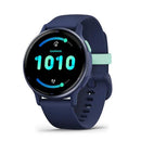 GARMIN vívoactive 5 - Smartwatch - Navy Case with Metallic Navy Bezel