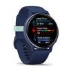 GARMIN vívoactive 5 - Smartwatch - Navy Case with Metallic Navy Bezel