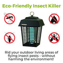 Flowtron 0.5 Acre Outdoor 15W Bug Zapper, Electronic Insect Killer