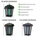Flowtron 0.5 Acre Outdoor 15W Bug Zapper, Electronic Insect Killer