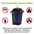 Flowtron 1.5 Acre Outdoor 40W UV Bug Zapper, Electronic Insect Killer