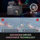 GekoGear Orbit D220 2K Quad HD AI Front and Rear Dash Cam