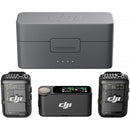 DJI Mic 2 (2 TX + 1 RX + Charging Case), Wireless Lavalier Microphone