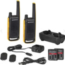 Motorola T472 Rechargeable 35-Miles Two-Way Radios - 2 Pack