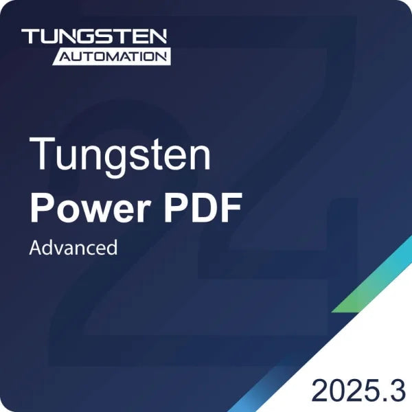 Tungsten Automation Power PDF 2025 Advanced - Download
