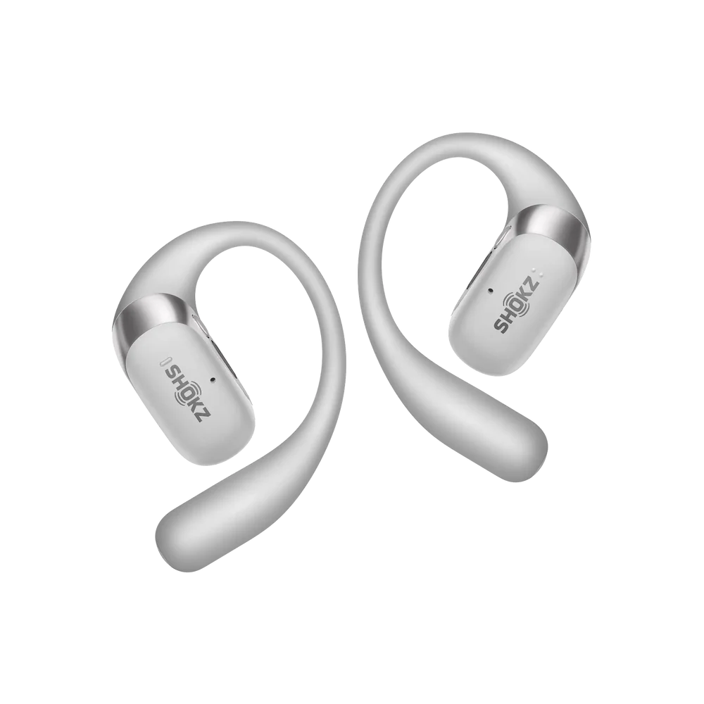 Shokz OpenFit 2+ True Wireless Open-Ear Bluetooth Earbuds (Grey)