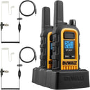 DeWalt DXFRS300 Rechargeable Two-Way Radio and Headset Bundle - 2 Pack