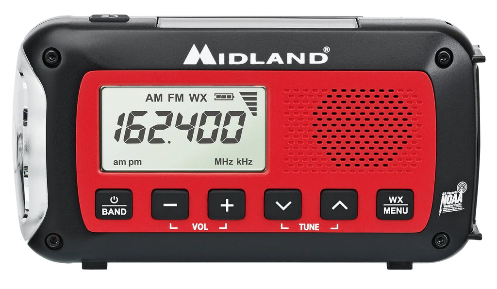 Midland ER40 Emergency Crank Weather Alert Radio