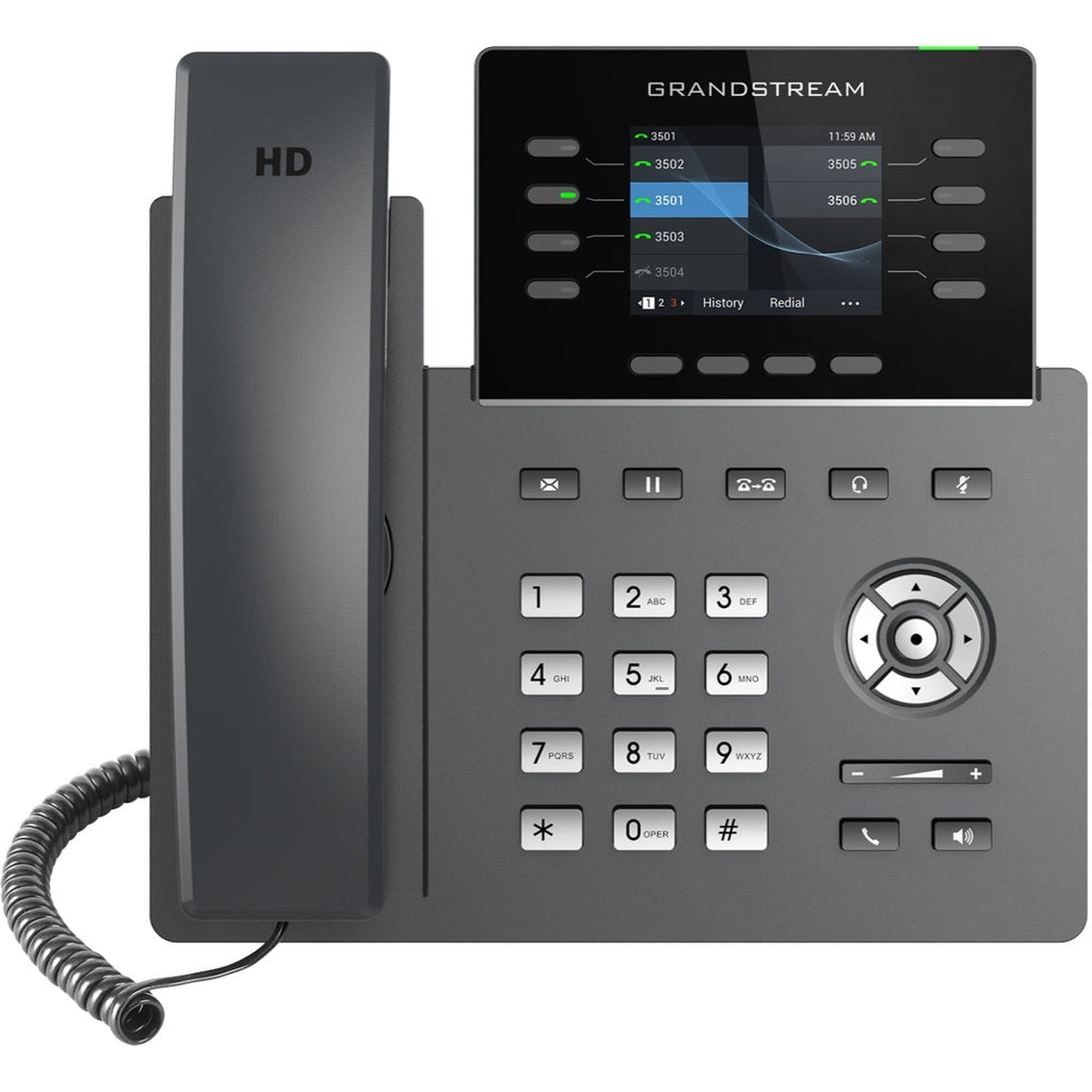 Grandstream GRP2624 Office Work Desk Expandable WiFi IP Phone