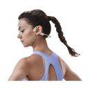 Shokz OpenRun PRO Mini Bluetooth Headset with Noise Cancelling Mic Premium Bone Conduction (Beige)