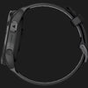 GARMIN Forerunner 965 – Smartwatch - Carbon Gray DLC Titanium Bezel with Black Case and Black/Powder Gray Silicone Band