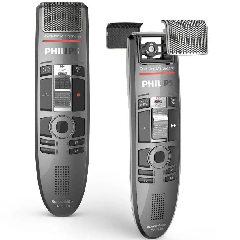 In Tiuch Bar Code Philips SpeechMike Premium Touch Barcode Dictation Microphone (Slide S