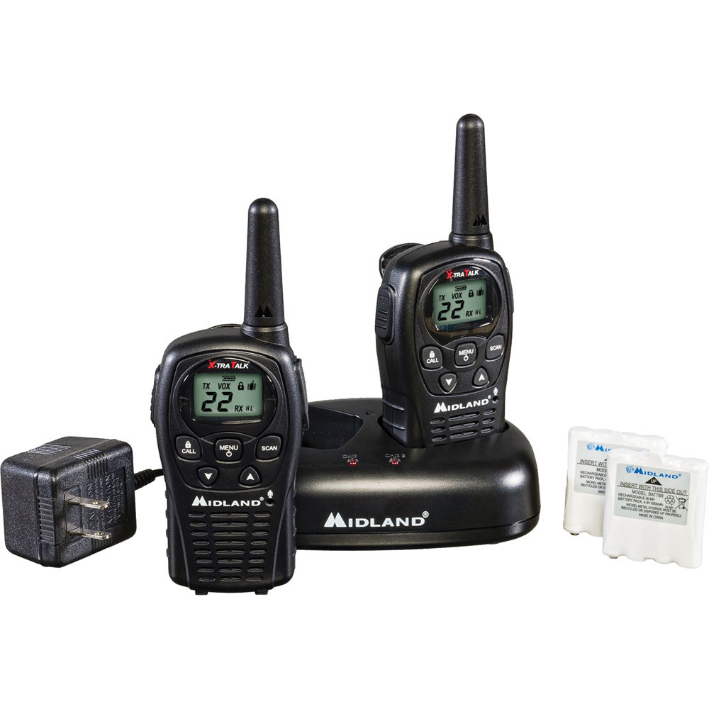 Midland LXT500VP3 24-Miles Two-Way Radios - 2 Pack