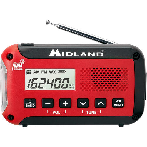 Midland ER10VP Emergency Weather Alert Radio with Flashlight