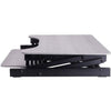 Rocelco 32" Sit To Stand Adjustable Height Desk Riser (Grey)