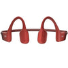 Shokz OpenRun Bluetooth Headset with Mic Bone Conduction (Red)
