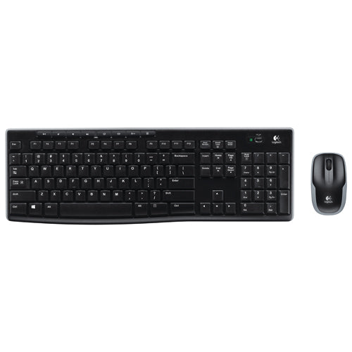 Logitech MK270 Wireless Keyboard and Mouse Combo - English (Open Box)