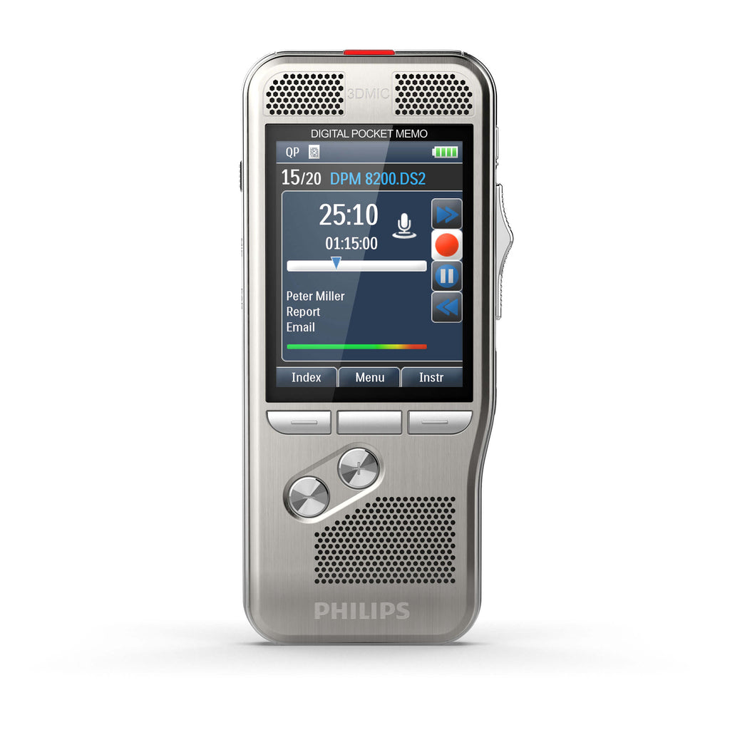 Philips DPM-8000 Pocket Memo Voice Recorder