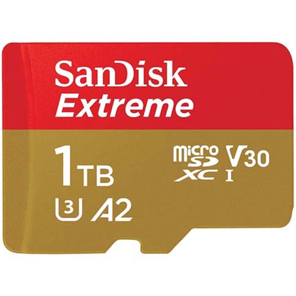 SanDisk 1TB Extreme microSDXC UHS-I Memory Card with Adapter