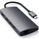 Satechi Type-C V2 w/ Ethernet Multi-Port Adapter 4K (Space Grey)