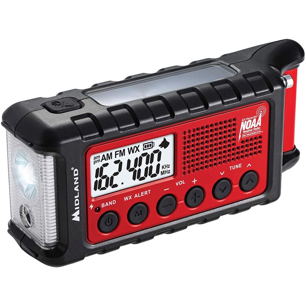 Midland ER310 Emergency Crank Weather Alert Radio