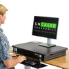 Uncaged Ergonomics Changedesk Adjustable Height Standing Desk Conversion (Black)