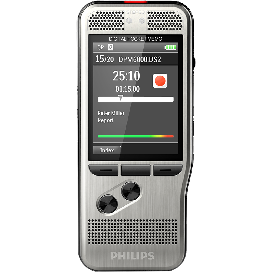 Philips DPM-6000 Pocket Memo Voice Recorder