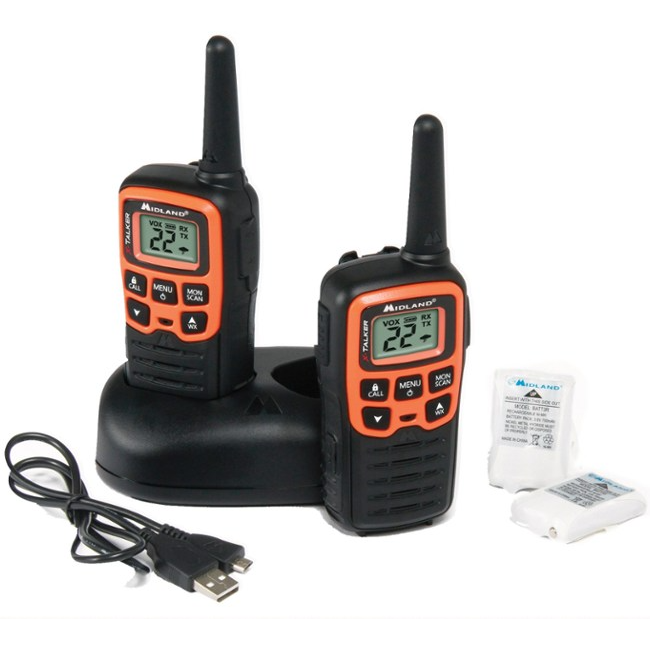 Midland X Talker T51VP3 28-Miles Two-Way Radios - 2 Pack