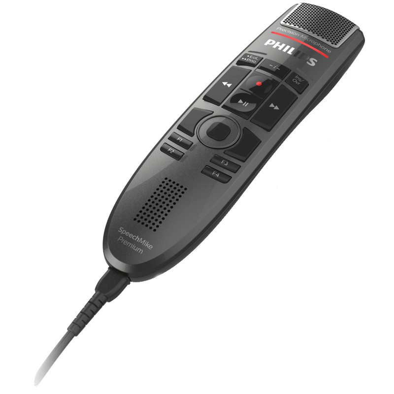 Philips SpeechMike Premium Touch Dictation Microphone SMP3700 (Push Bu