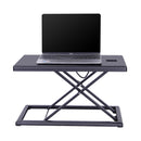 Rocelco PDR Portable Desk Riser (Black)