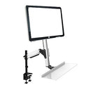 Rocelco Sit To Stand Ergonomic Floating Desk