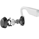 Shokz OpenMove Bluetooth Headset with Mic Bone Conduction (Alpine White)