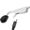 Shokz OpenMove Bluetooth Headset with Mic Bone Conduction (Alpine White)