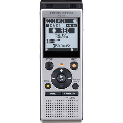Olympus WS-882 Digital Voice Recorder (Silver and Black)